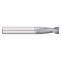 Titan USA - Square End Mills; Mill Diameter (Inch): 3/16 ; Mill Diameter (Decimal Inch): 0.1875 ; Number of Flutes: 2 ; Length of Cut (Inch): 3/4 ; Length of Cut (Decimal Inch): 0.7500 ; Material: Solid Carbide - Exact Industrial Supply