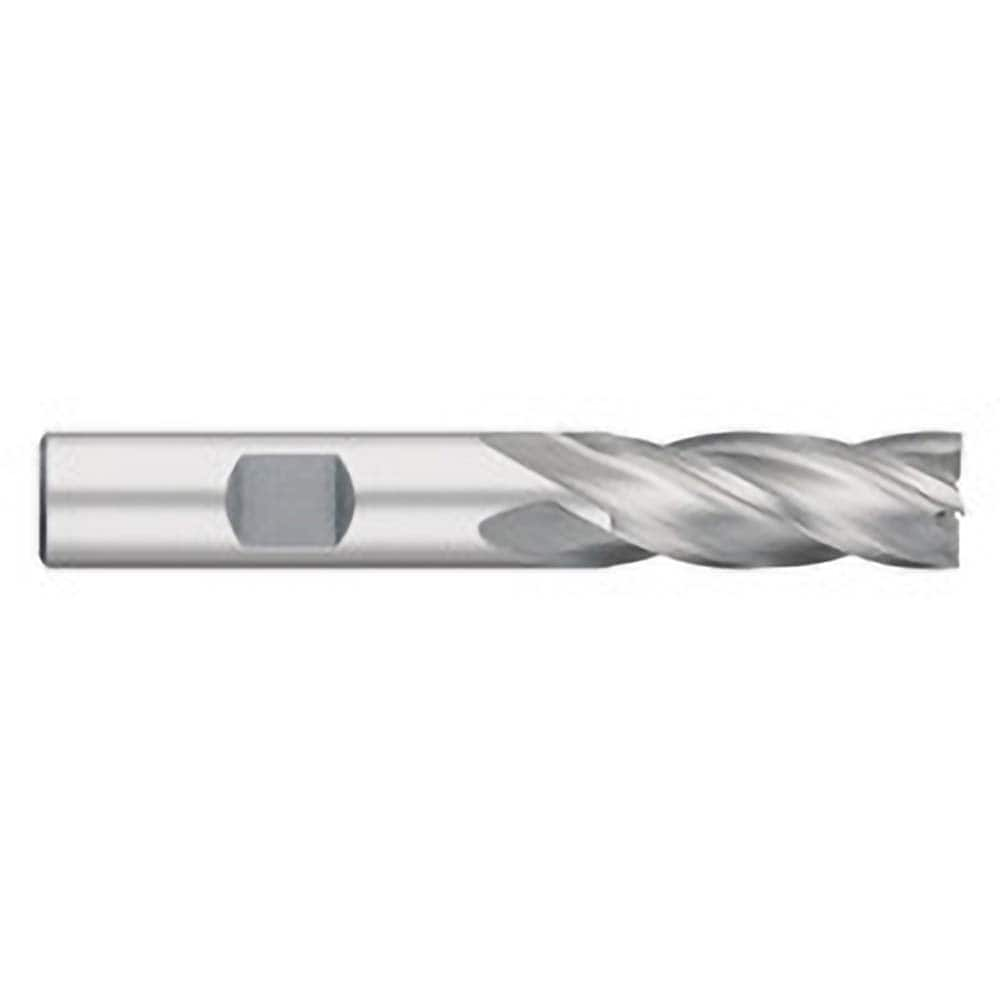 Titan USA - Square End Mills; Mill Diameter (Inch): 15/16 ; Mill Diameter (Decimal Inch): 0.9375 ; Number of Flutes: 4 ; Length of Cut (Inch): 1-7/8 ; Length of Cut (Decimal Inch): 1.8750 ; Material: Cobalt - Exact Industrial Supply