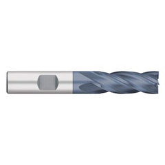 Titan USA - Square End Mills; Mill Diameter (Inch): 1-1/4 ; Mill Diameter (Decimal Inch): 1.2500 ; Number of Flutes: 6 ; Length of Cut (Inch): 2 ; Length of Cut (Decimal Inch): 2.0000 ; Material: Cobalt - Exact Industrial Supply