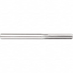 SGS - 3.5mm Solid Carbide 4 Flute Chucking Reamer - Straight Flute, 3.5mm Straight Shank, 63mm OAL - Makers Industrial Supply