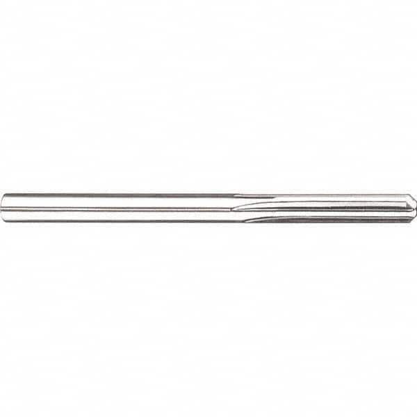 Chucking Reamer: 0.2165″ Dia, 2.9528″ OAL, Straight Shank, Solid Carbide 4 Flute, RH