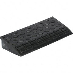 Vestil - 9.68" Long x 23-5/8" Wide, Rubber Rubber Ramp - 4,000 Lb Load Limit - Makers Industrial Supply