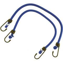 Erickson Manufacturing - Stretch Tie Downs; Type: Bungee Cord ; End Type: Wire Hook ; Color: Red ; Fractional Overall Lengths: 18 - Exact Industrial Supply