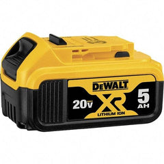 DeWALT - 20 Volt Lithium-Ion Power Tool Battery - 5 Ahr Capacity, 1-1/2 hr Charge Time, Series MAX - Makers Industrial Supply