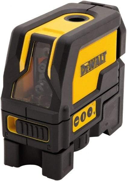 DeWALT - 4 Beam 165, 100' Max Range Cross Line Level - Red Beam, 1/8\x94 Accuracy, Battery Included - Makers Industrial Supply