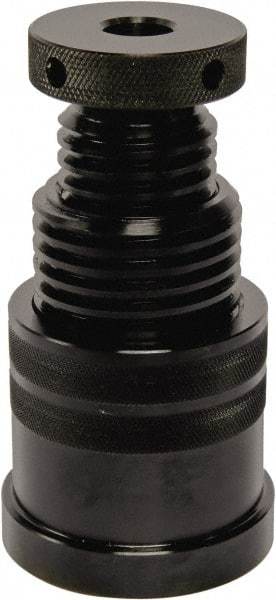 Gibraltar - 2-3/4" Base Diam, 3 to 6-1/2" Height Range, Support Screw Jack - 40,000 Lb Min Capacity - Makers Industrial Supply