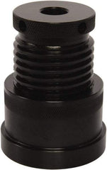 Gibraltar - 2-3/4" Base Diam, 2-1/8 to 3-1/8" Height Range, Support Screw Jack - 40,000 Lb Min Capacity - Makers Industrial Supply