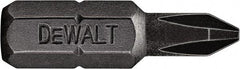 DeWALT - #1 Frearson Bit - 1/4" Hex Drive, 1" OAL - Makers Industrial Supply