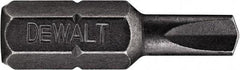 DeWALT - 3/16 Clutch Type G Screwdriver Bit - 1/4" Hex Drive, 1" OAL - Makers Industrial Supply