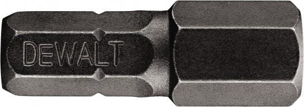 DeWALT - 5/32" Hex Security Bit - 1/4" Hex Drive, 1" OAL - Makers Industrial Supply