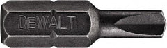 DeWALT - 5/32 Clutch Type G Screwdriver Bit - 1/4" Hex Drive, 1" OAL - Makers Industrial Supply