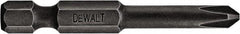 DeWALT - #2 Frearson Bit - 1/4" Hex Drive, 2" OAL - Makers Industrial Supply