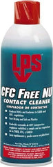 LPS - 11 Ounce Aerosol Contact Cleaner - 0°F Flash Point, Flammable, Food Grade, Plastic Safe - Makers Industrial Supply