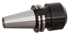 Kennametal - DV40 Taper, 63/64" Inside Hole Diam, 2.9528" Projection, Whistle Notch Adapter - Through Coolant - Exact Industrial Supply