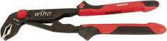 Wiha - 12" OAL, 2-1/2" Max Capacity, Water Pump Tongue & Groove Pliers - Straight Straight, Soft Grip Handles - Makers Industrial Supply