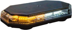 Buyers Products - Variable Flash Rate, Magnetic or Permanent Mount Emergency LED Lightbar Assembly - Powered by DC, Amber - Makers Industrial Supply