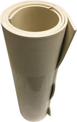 Value Collection - 1/16" Thick x 36" Wide x 10' Long White Buna-N Rubber Roll - Stock Length, Adhesive Back, 1,000 psi Tensile Strength, -30°F to 220°F - Makers Industrial Supply