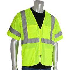 PIP - High Visibility Vests Vest Style: Surveyor's Vest Type: Hi Visibility - Makers Industrial Supply