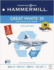 Hammermill - White Copy Paper - Use with Laser Printers, Inkjet Printers, Copiers - Makers Industrial Supply