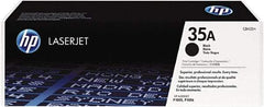 Hewlett-Packard - Black Toner Cartridge - Use with HP LaserJet P1005, P1006 - Makers Industrial Supply