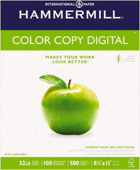 Hammermill - Photo White Colored Copy Paper - Use with Laser Printers, Offset Presses, Color Copiers - Makers Industrial Supply