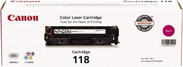 Canon - Magenta Toner Cartridge - Use with Canon imageCLASS LBP7200Cdn, LBP7660Cdn, MF8350Cdn, MF8380Cdw, MF8580Cdw - Makers Industrial Supply