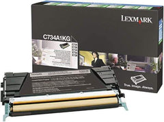 Lexmark - Black Toner Cartridge - Use with Lexmark C734, C736, X734, X738 - Makers Industrial Supply