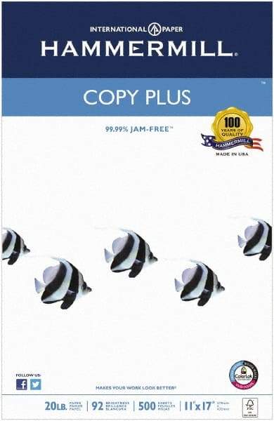 Hammermill - White Copy Paper - Use with Laser Printers, Copiers, Fax Machines, Multifunction Machines - Makers Industrial Supply