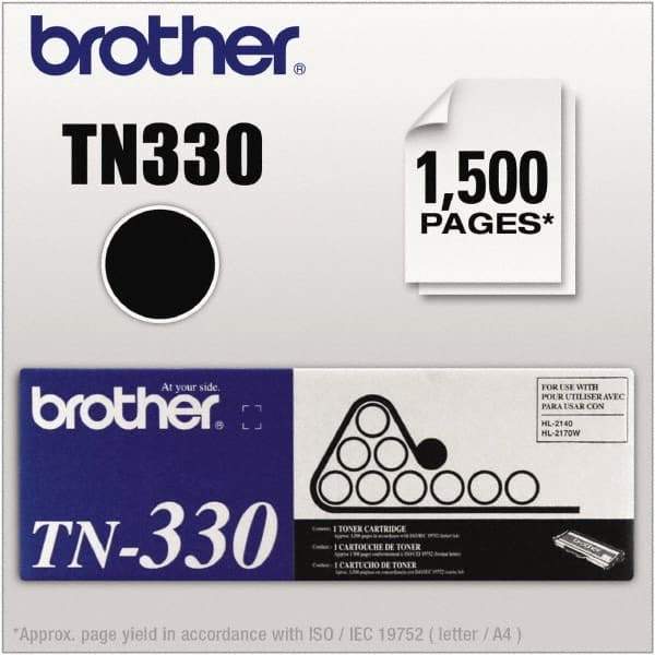 Brother - Black Toner Cartridge - Use with Brother DCP-7030, 7040, HL-2140, 2150N, 2170W, MFC-7320, 7340, 7345N, 7440N, 7840W - Makers Industrial Supply