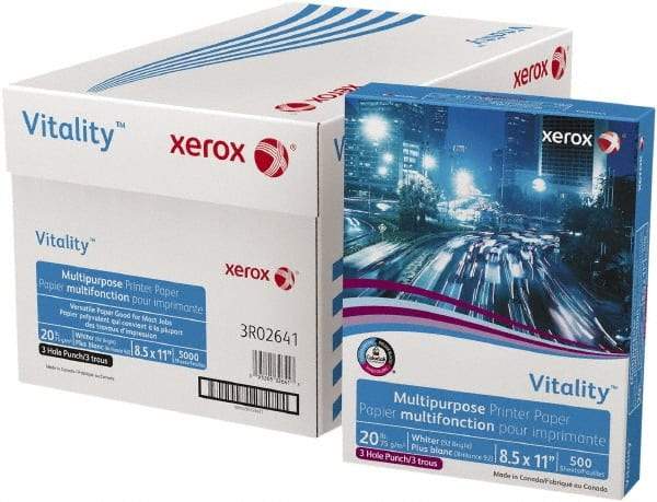 Xerox - White Copy Paper - Use with Laser Printers, Copiers, Fax Machines - Makers Industrial Supply