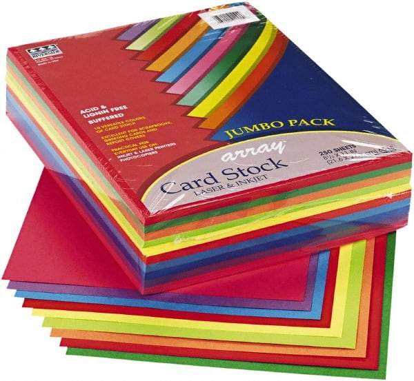 Pacon - Assorted Colors Copy Paper - Use with Copiers, Inkjet & Laser Printers & Typewriters - Makers Industrial Supply