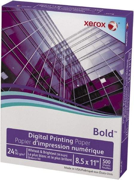 Xerox - White Copy Paper - Use with Imaging Equipment - Makers Industrial Supply