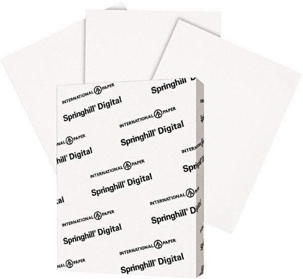 Springhill - White Copy Paper - Use with High Speed Copiers, Laser Printers, Offset Duplicators - Makers Industrial Supply