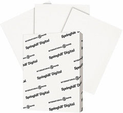 Springhill - White Copy Paper - Use with High Speed Copiers, Laser Printers, Offset Duplicators - Makers Industrial Supply