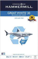 Hammermill - White Copy Paper - Use with Laser Printers, Inkjet Printers, Copiers - Makers Industrial Supply