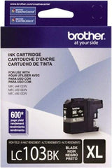 Brother - Black Ink Cartridge - Use with Brother DCP-J152W, MFC-J245, J285DW, J4310DW, J4410DW, J450DW, J4510DW, J4610DW, J470DW, J4710DW, J475DW, J650DW, J6520DW, J6720DW, J6920DW, J870DW, J875DW - Makers Industrial Supply