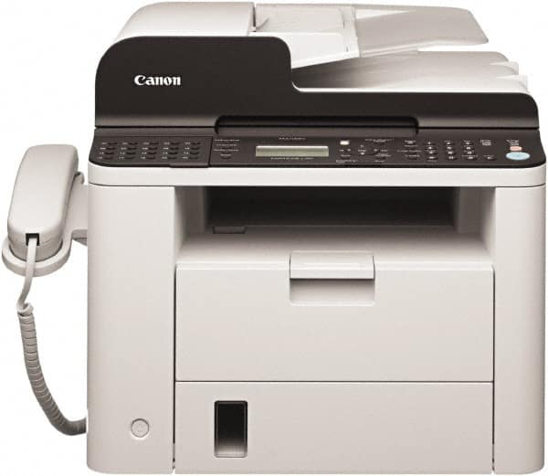 Canon - White Fax Machine - Use with Envelopes, Legal, Letter, Statement - Makers Industrial Supply