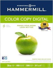 Hammermill - Photo White Colored Copy Paper - Use with Laser Printers, Offset Presses, Color Copiers - Makers Industrial Supply