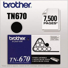 Brother - Black Toner Cartridge - Use with Brother HL-6050D, 6050DN, 6050DW - Makers Industrial Supply