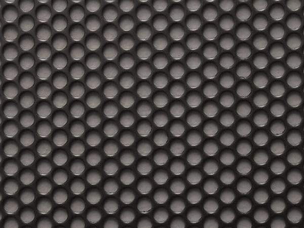 Value Collection - 36 x 40 x 0.06" Perforated Carbon Steel Sheet - 1/4" Staggered Round Holes, 5/16" Hole Spacing - Makers Industrial Supply