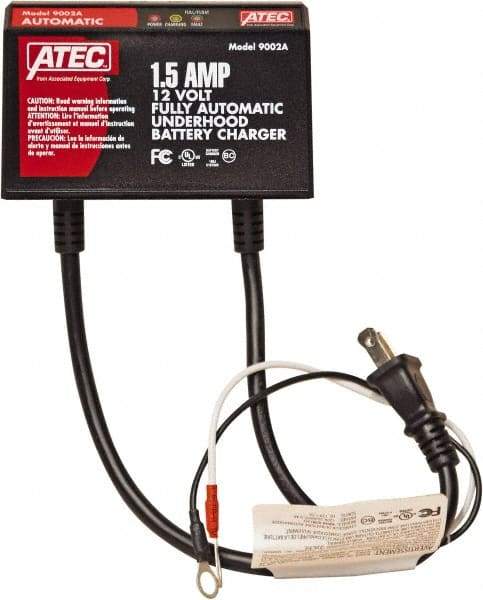 ATEC - 12 Volt Automatic Charger/Maintainer - 1.5 Amps - Makers Industrial Supply