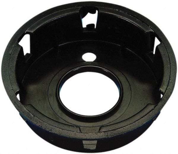 Caplugs - 5/8" ID, Round Head Plug - 3" OD, High-Impact Polystyrene, Black - Makers Industrial Supply