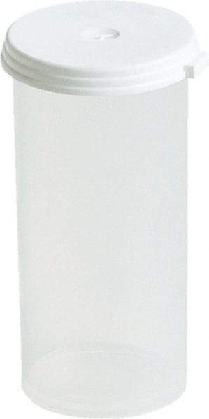 Caplugs - Beakers & Pipettes - 1-1/4 WHITE 550/PK LDPE STERILIZATION VIAL - Makers Industrial Supply