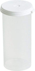 Caplugs - Beakers & Pipettes - 3.5DRAM WHITE 1500/PK POLYP STERILIZATION VIAL - Makers Industrial Supply