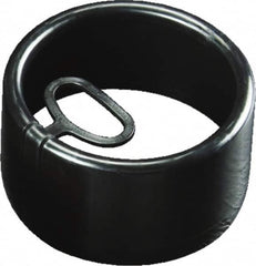 Caplugs - Round Head, Tear-Tab Well Casing Cap - Low-Density Polyethylene, Black - Makers Industrial Supply