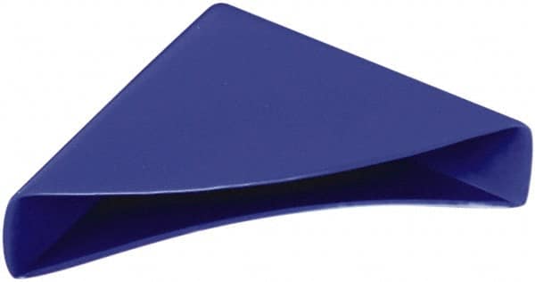 Caplugs - Vinyl Corner Cover - 3/4" Inside Width, 2-1/2" Long, Blue - Makers Industrial Supply