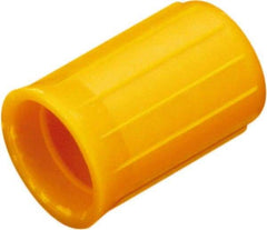 Caplugs - 1.484" ID, Round Head Cap - 2-3/4" Long, Vinyl, Black - Makers Industrial Supply