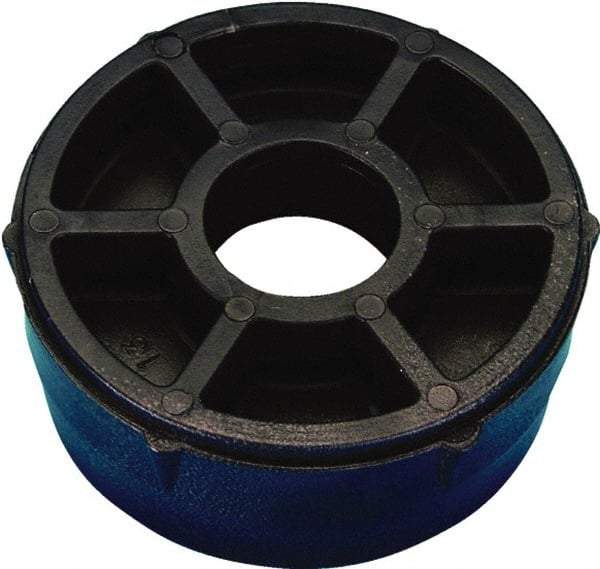 Caplugs - Round Head Core Plug - 3" OD, Polypropylene Copolymer, Black - Makers Industrial Supply