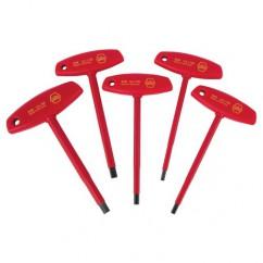 5PC INSULATED T-HANDLE HEX SET-MM - Makers Industrial Supply