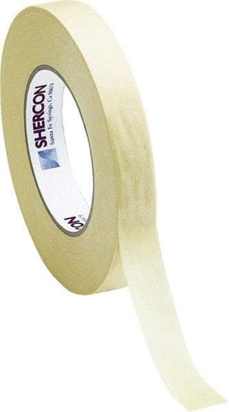 Caplugs - 150mm Wide x 55 m Long Off-White Crepe Paper High Temperature Masking Tape - Series KD11150MM, 7.5 mil Thick - Makers Industrial Supply